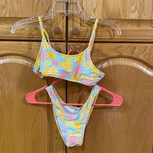 Floral Bikini Set. Brand new, never worn.